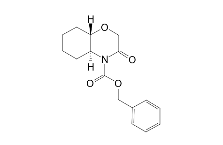 (4AS,8AS)-N-CARBOXYBENZYL-4-OXA-PERHYDROCHINOLIN-2-ON