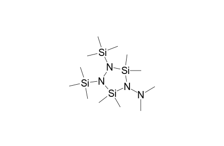 1,2,4-Triaza-3,5-disilacyclopentan-4-amine, N,N,3,3,5,5-hexamethyl-1,2-bis(trimethylsilyl)-