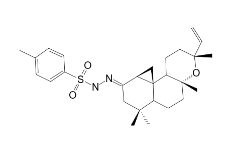 8-ALPHA,13-EPOXY-1,20-CYCLO-LABD-14-ENE-2-ONE-PARA-TOLUENESULFONYLHYDRAZONE