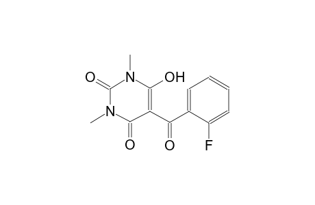 5-(2-fluorobenzoyl)-6-hydroxy-1,3-dimethyl-2,4(1H,3H)-pyrimidinedione