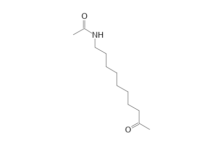 N-(9-oxodecyl)acetamide