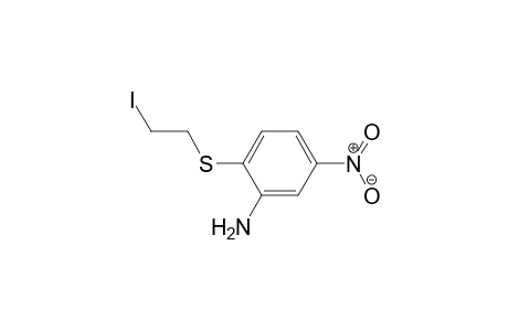 2-(2-Iodoethylthio)-5-nitroaniline