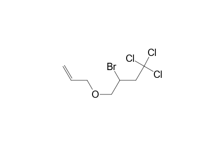 Allyl 2-bromo-4,4,4-trichlorobutyl ether