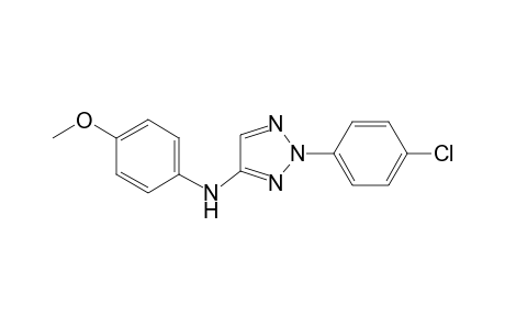 2-(4-Chlorophenyl)-4-(4-methoxyphenylamino)-2H-1,2,3-triazole
