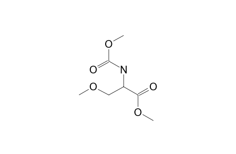 dl-o-Methylserine, N-methoxycarbonyl-, methyl ester