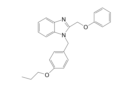 1H-Benzoimidazole, 2-phenoxymethyl-1-(4-propoxybenzyl)-