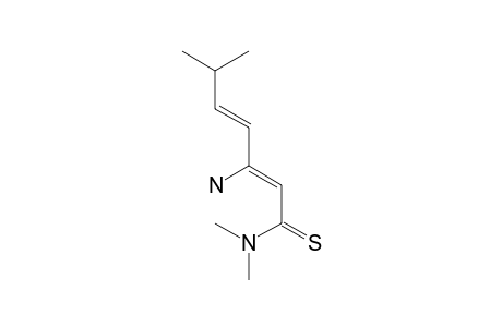 (2Z,4E)-3-AMINO-6,N,N-TRIMETHYL-2,4-HEPTADIENTHIOAMIDE