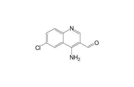 4-Amino-6-chloroquinoline-3-carbaldehyde