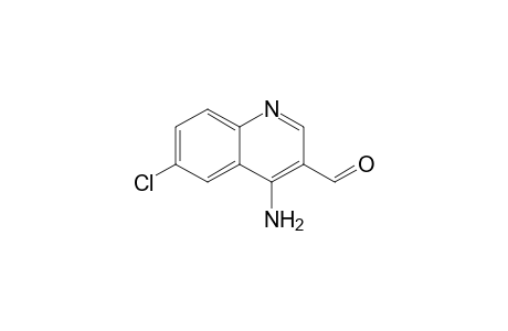 4-Amino-6-chloroquinoline-3-carbaldehyde