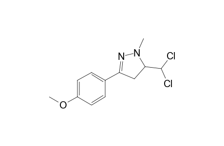 5-Dichloromethyl-1-methyl-3-(4-methoxyphenyl)-2-pyrazoline