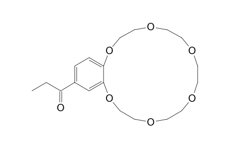 1-(2,5,8,11,14,17-hexaoxabicyclo[16.4.0]docosa-1(18),19,21-trien-20-yl)-1-propanone