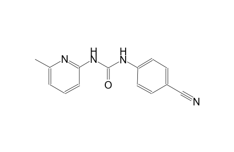 urea, N-(4-cyanophenyl)-N'-(6-methyl-2-pyridinyl)-