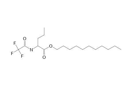 L-Norvaline, N-trifluoroacetyl-, undecyl ester