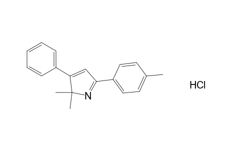 2,2-Dimethyl-3-phenyl-5-(p-tolyl)-2H-pyrrole hydrochloride