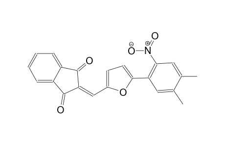 1H-indene-1,3(2H)-dione, 2-[[5-(4,5-dimethyl-2-nitrophenyl)-2-furanyl]methylene]-