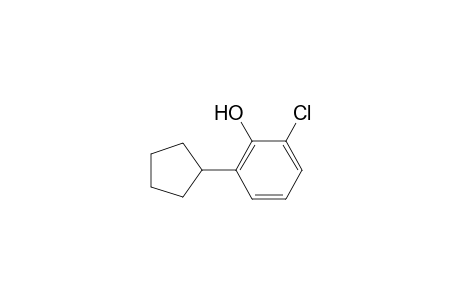 2-Chloro-6-cyclopentylphenol
