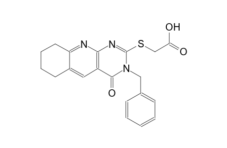 [(3-benzyl-4-oxo-3,4,6,7,8,9-hexahydropyrimido[4,5-b]quinolin-2-yl)sulfanyl]acetic acid