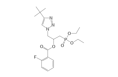 1-(4-(TERT.-BUTYL)-1H-1,2,3-TRIAZOL-1-YL)-3-(DIETHOXYPHOSPHORYL)-PROPAN-2-YL-2-FLUOROBENZOATE