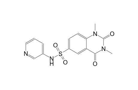 1,3-dimethyl-2,4-dioxo-N-(3-pyridinyl)-1,2,3,4-tetrahydro-6-quinazolinesulfonamide