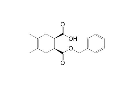 (1R,2S)-cis-2-Benzyloxycarbonyl-4,5-dimethylcyclohex-4-ene-1-carboxylic acid