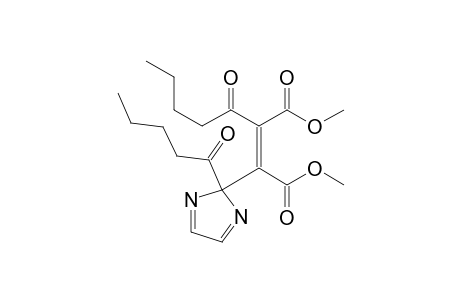 Dimethyl 2-[(2'-pentanoyl) imidazolyl]-1-(pentanoyl)maleate