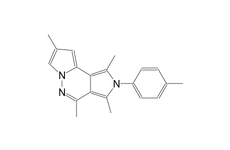 1,3,4,8-tetramethyl-2-(4-methylphenyl)-2H-dipyrrolo[1,2-b:3,4-d]pyridazine