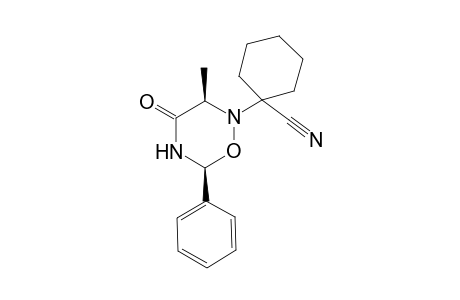 3-Methyl-2-(1'-cyanocyclohexyl)-6-phenyl-1-oxa-2,5-diaza-4-oxocyclohexane