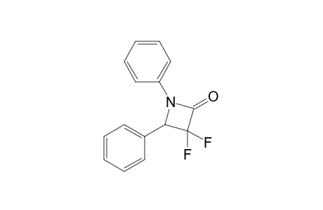3,3-Difluoro-1,4-diphenylazetidin-2-one