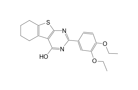 benzo[4,5]thieno[2,3-d]pyrimidin-4-ol, 2-(3,4-diethoxyphenyl)-5,6,7,8-tetrahydro-