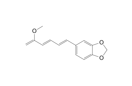 4-(3',4'-methylenedioxyphenylethenyl)-2-methoxy-1,2-butadiene