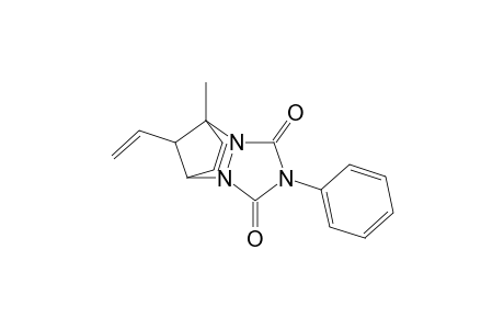 5,8-Methano-1H-[1,2,4]triazolo[1,2-a]pyridazine-1,3(2H)-dione, 10-ethenyl-5,8-dihydro-5-methyl-2-phenyl-, (5.alpha.,8.alpha.,10R*)-