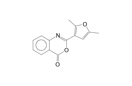 4H-3,1-Benzoxazin-4-one, 2-(2,5-dimethyl-3-furanyl)-