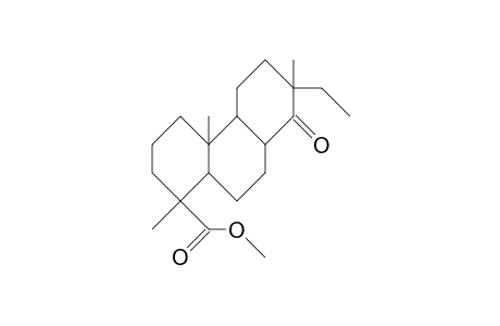 15,16-Dihydro-14-oxo-13-epi-pimaran-18-oic acid, methyl ester