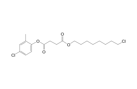 Succinic acid, 8-chlorooctyl 4-chloro-2-methylphenyl ester