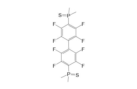 4,4'-Bis(dimethylthiophosphano)octafluorobiphenyl