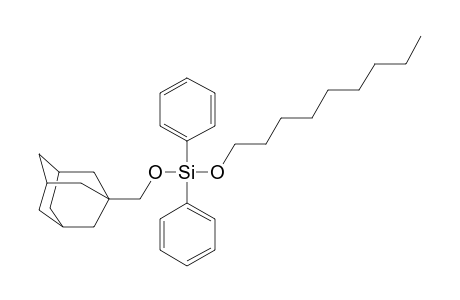 Silane, diphenyl(adamant-1-ylmethoxy)nonyloxy-