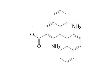 3-Amino-4-(2-amino-1-naphthalenyl)-2-naphthalenecarboxylic acid methyl ester