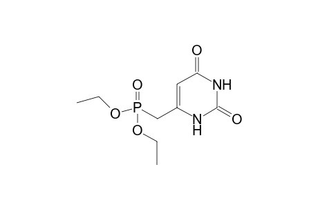 6-(diethoxyphosphorylmethyl)-1H-pyrimidine-2,4-dione