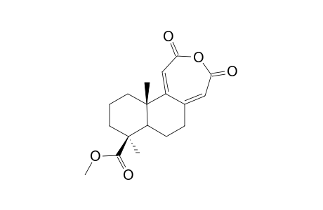 19-Methyl dihydrogen 12,13-secopodocarpa-8(14),9(11)-diene-12,13,19-trioate anhydride