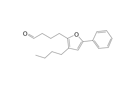 4-(3-Butyl-5-phenylfuran-2-yl)butanal
