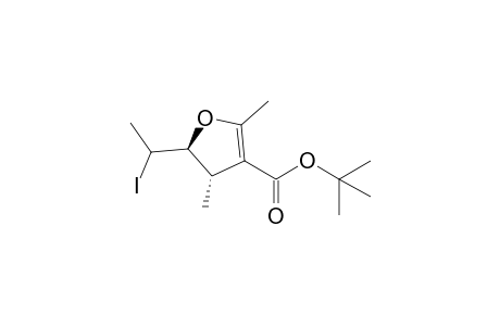 trans-5-(1-iodoethyl)-2,4-dimethyl-4,5-dihydro-furan-3-carboxylic acid tert-Butyl ester