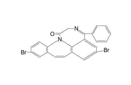 6,11-dibromo-4-phenyl[1]benzazepino[3,2,1-jk][1,4]benzodiazepin-1(2H)-one