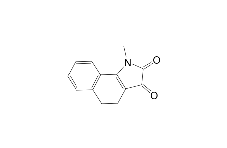 4,5-Dihydro-1-methyl-1H-benz[g]indole-2,3-dione
