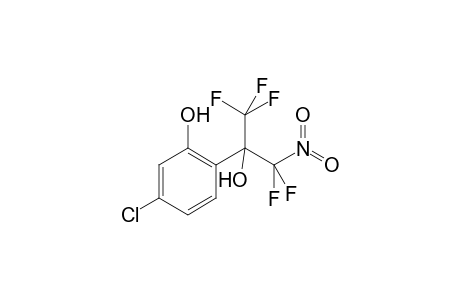 5-Chloro-2-(2,2-difluoro-1-hydroxy-2-nitro-1-trifluoromethyl-ethyl)-phenol