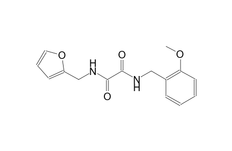 ethanediamide, N~1~-(2-furanylmethyl)-N~2~-[(2-methoxyphenyl)methyl]-