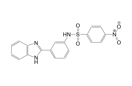 N-[3-(1H-benzimidazol-2-yl)phenyl]-4-nitrobenzenesulfonamide