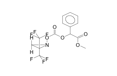 2,2-BIS(TRIFLUOROMETHYL)-1-[ALPHA-(METHOXYCARBONYL)BENZYLOXYCARBONYLOXY]AZIRIDINE