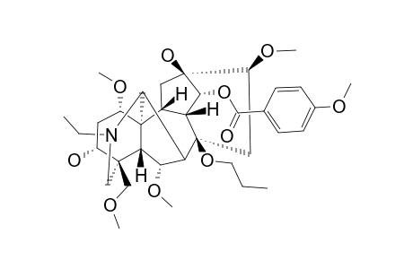 8-DEACETYL-8-O-PROPYL-YUNACONITINE