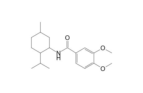 N-(2-Isopropyl-5-methyl-cyclohexyl)-3,4-di-methoxy-benzamide