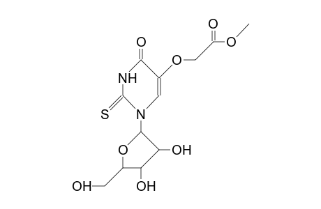 5-Methoxycarbonylmethoxy-2-thio-uridine